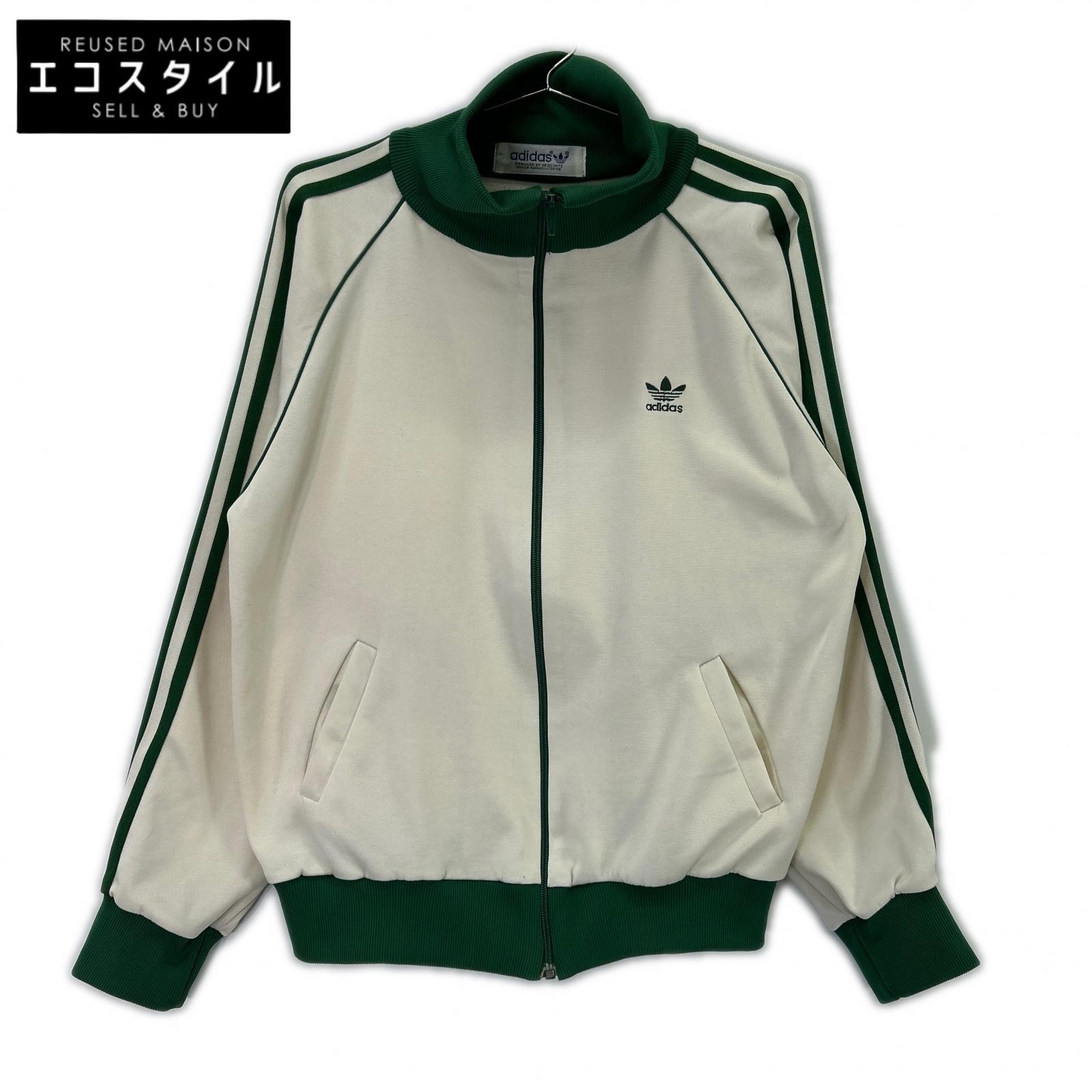 adidas アディダス 70s デサント ホワイト トラックジャケット ジャケット