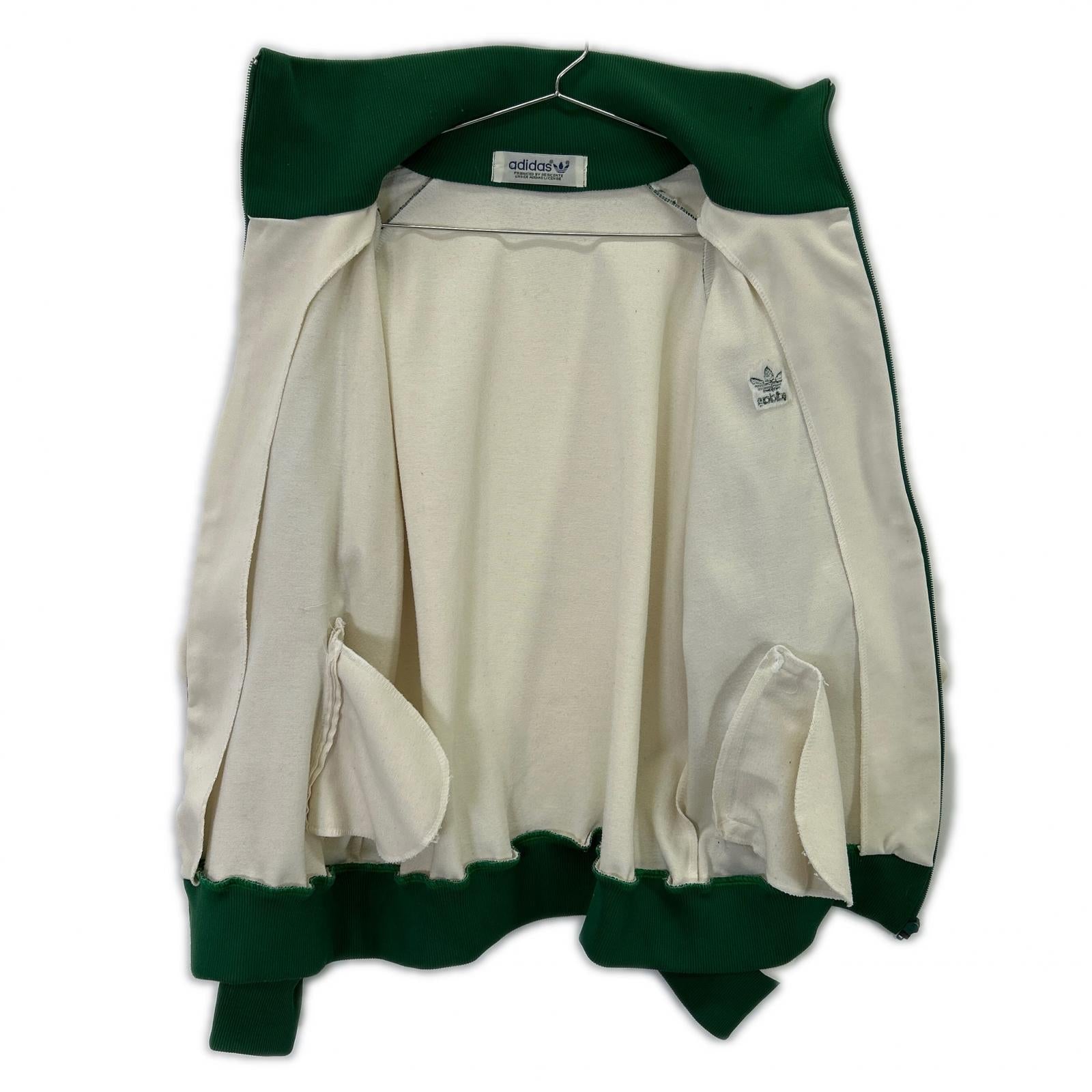 adidas アディダス 70s デサント ホワイト トラックジャケット ジャケット