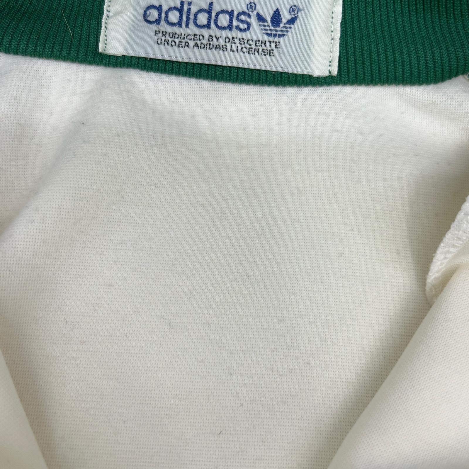 adidas アディダス 70s デサント ホワイト トラックジャケット ジャケット