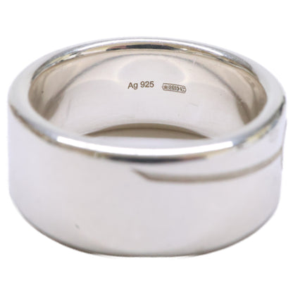 GUCCI Ag925 Diagonal Interlocking G Ring