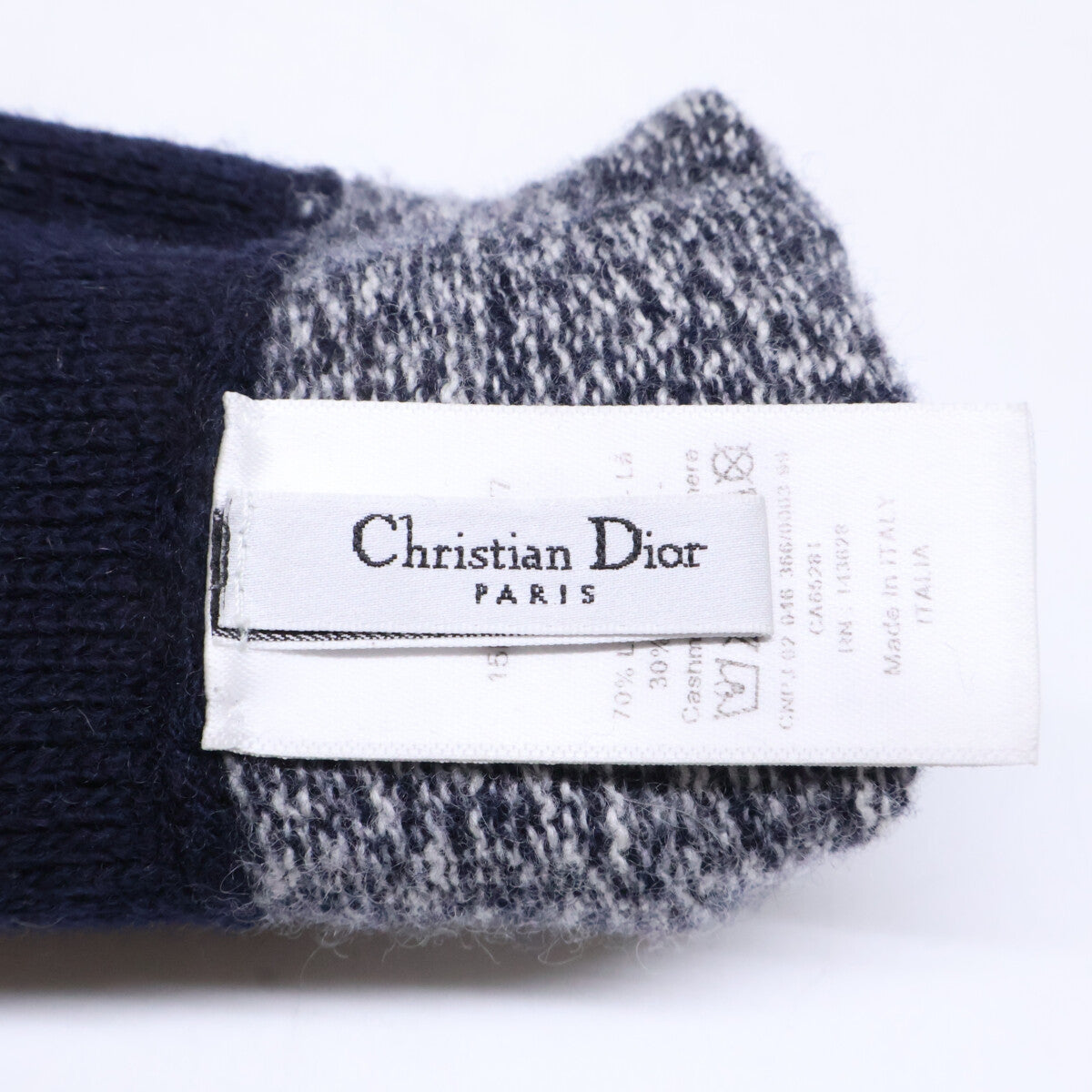 Christian Dior 迪奥 15DWI754I177 山羊绒羊毛手套