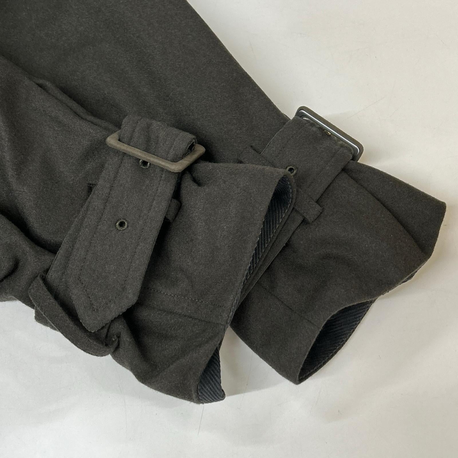 RAINMAKER 20AW RM202-001 Cashmere Blend Wool Motorcycle Coat F