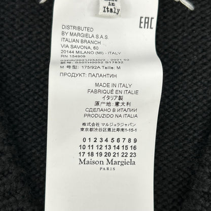 Maison margiela S50TH0052 black knitted vest vest