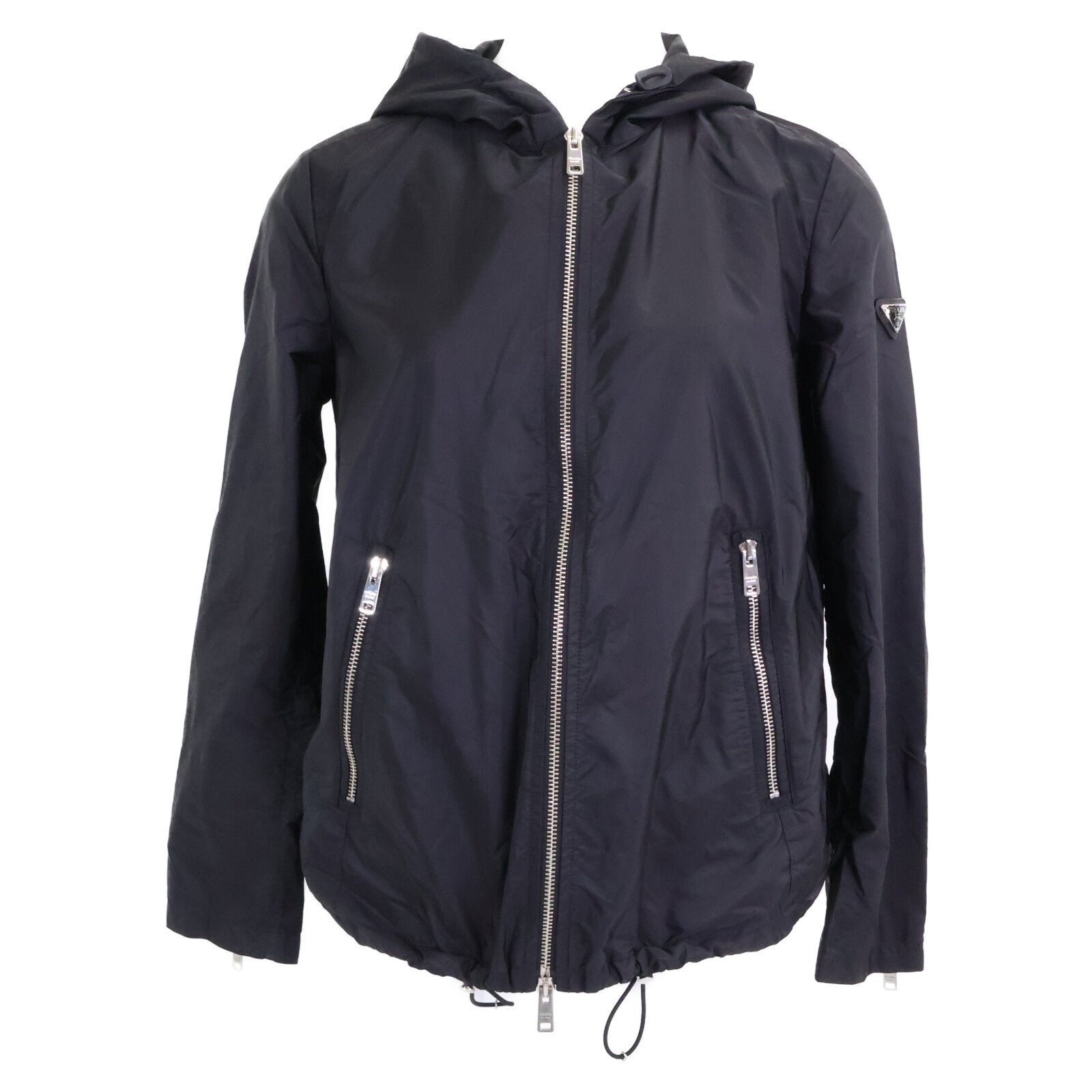 PRADA ジャゲット PRADA 【Domestic】29Z597 Triangle Logo Zip-Up Hoodie Jacket
