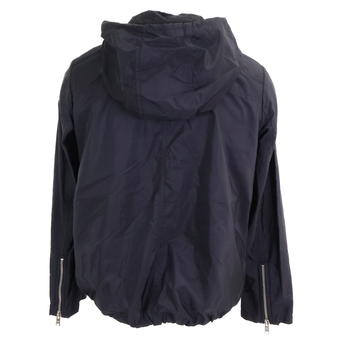 PRADA 【Domestic】29Z597 Triangle Logo Zip-Up Hoodie Jacket