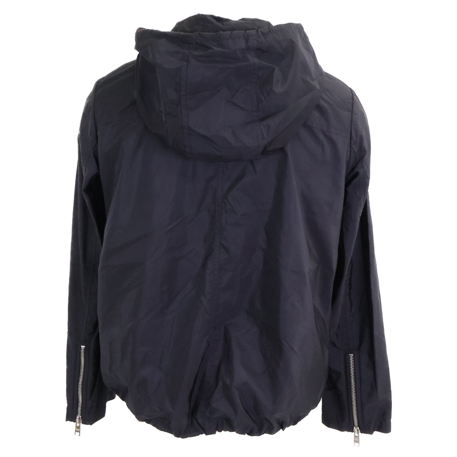 PRADA 【Domestic】29Z597 Triangle Logo Zip-Up Hoodie Jacket