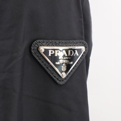 PRADA 【Domestic】29Z597 Triangle Logo Zip-Up Hoodie Jacket