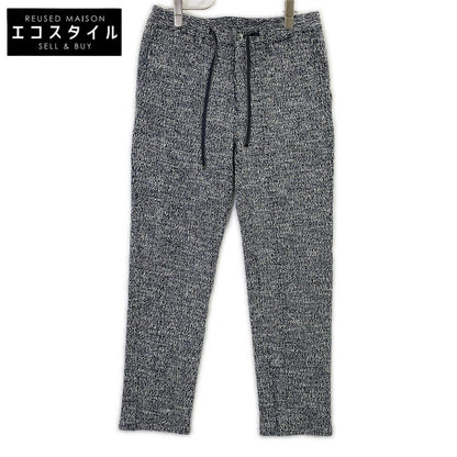 EPOCA UOMO エポカウォモ M1R49-799-28 ホワイト×ブラック セットアップ メランジパンツ ボトムス