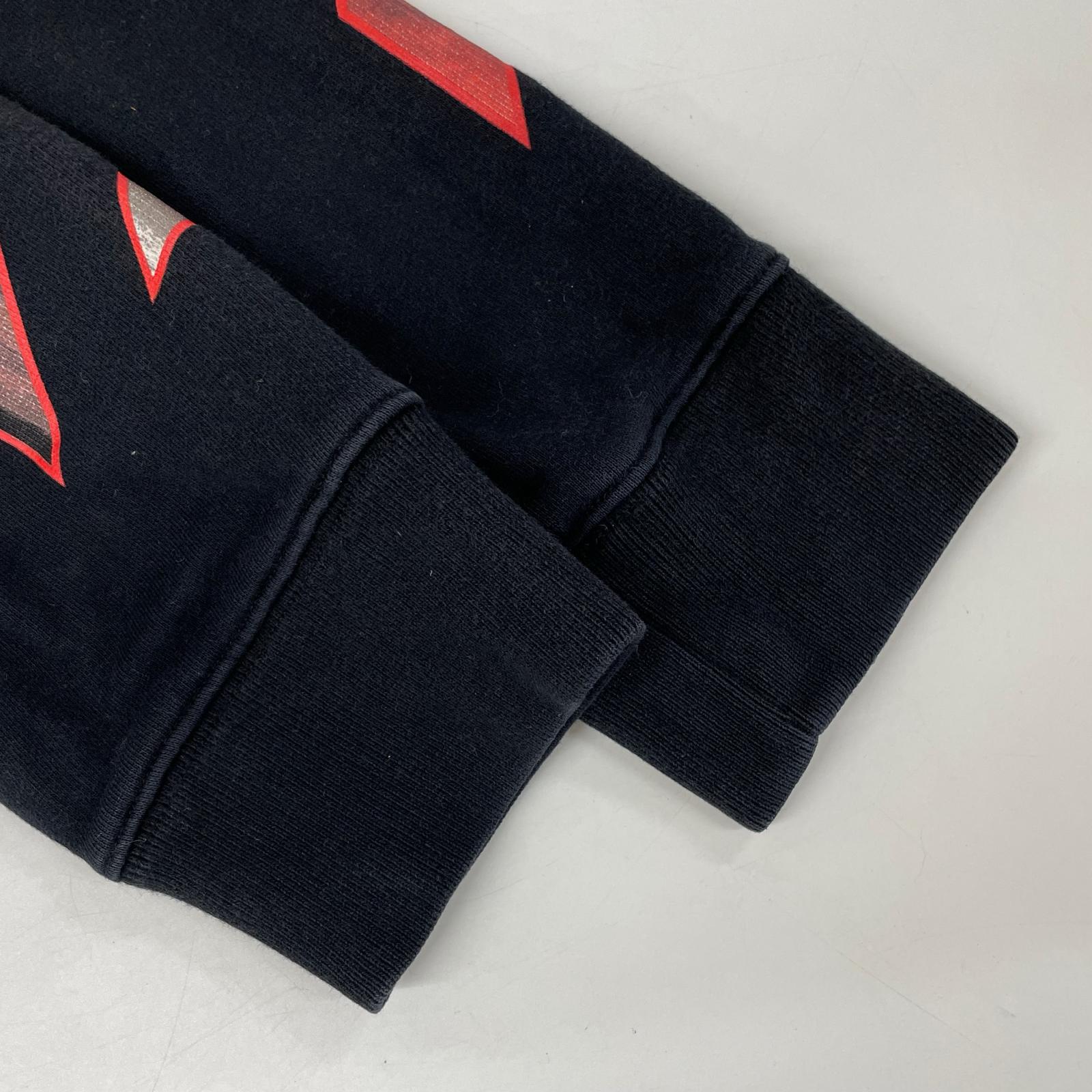 OFF-WHITE 潮牌 21SS OMBB034R21FLE004 黑色套头连帽衫 上衣