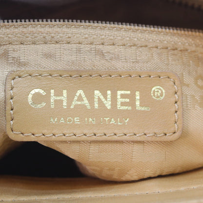CHANEL 香奈儿 8号 A17809 米色 羊皮 金色五金 巧克力格 托特包 手提包 女士