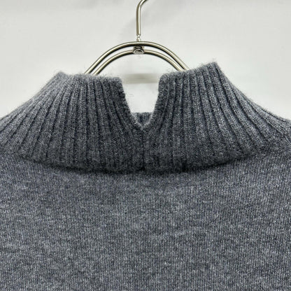 OPWSNW0553 ｸﾞﾚｰ ｳｰﾙｶｼﾐﾔﾌﾞﾚﾝﾄﾞ ﾊｲﾈｯｸ ﾜﾝﾋﾟｰｽ ワンピース 32 レディース