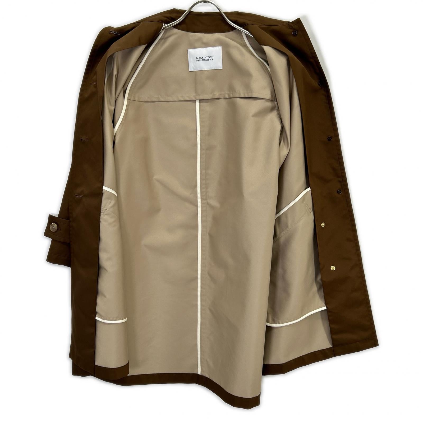 MACKINTOSH PHILOSOPHY マッキントッシュフィロソフィー 26年製 H5A21-702-55 ブラウン WELBURY コート コート