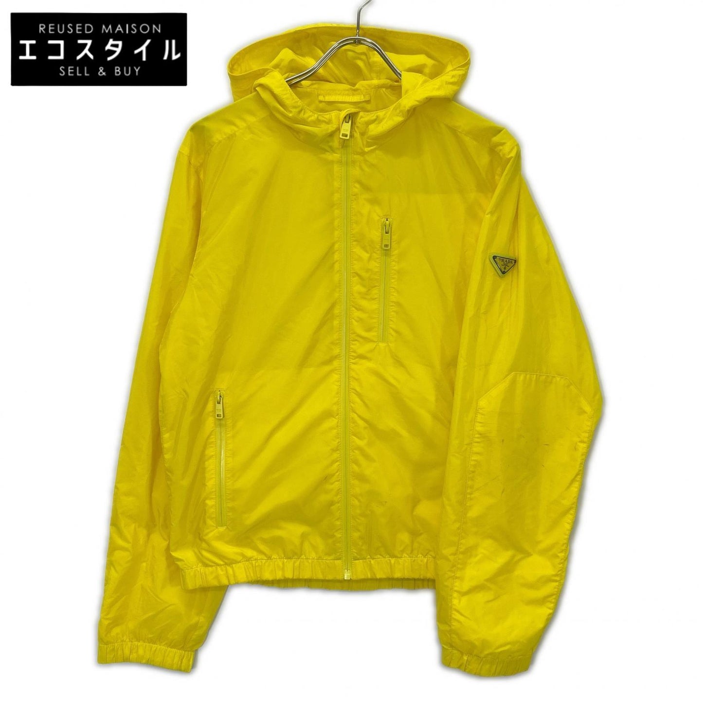 PRADA プラダ 国内正規 SGH051 トライアングルロゴ ナイロンジャケット ジャケット