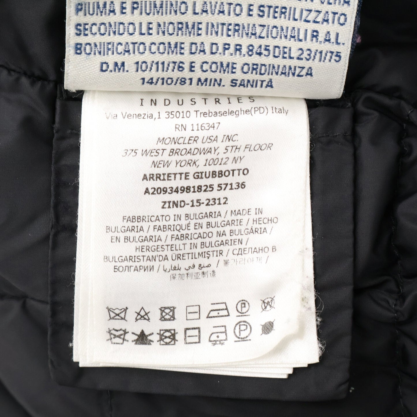 MONCLER 盟可睐 ARRIETTE 阿列特 镶毛边连帽羽绒服 夹克