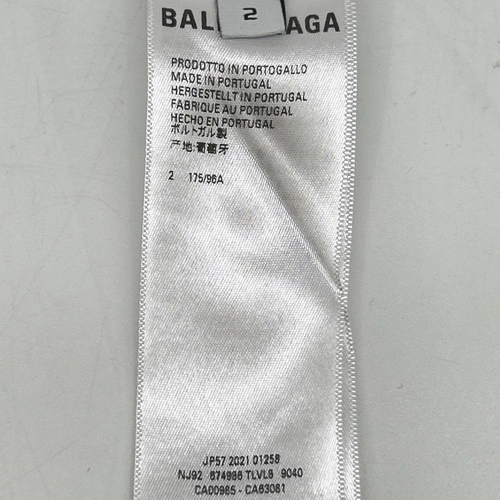 BALENCIAGA 巴黎世家 674988 白色套头连帽衫 上衣