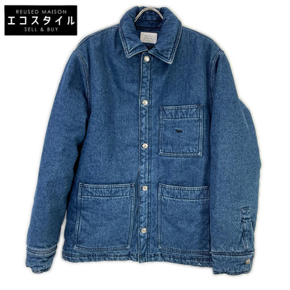 MAISON KITSUNE メゾンキツネ NM02119WW5023 インディゴ PADDED WORKWEAR JACKET パテッドデニムワークジャケット ジャケット
