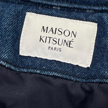 MAISON KITSUNE メゾンキツネ NM02119WW5023 インディゴ PADDED WORKWEAR JACKET パテッドデニムワークジャケット ジャケット