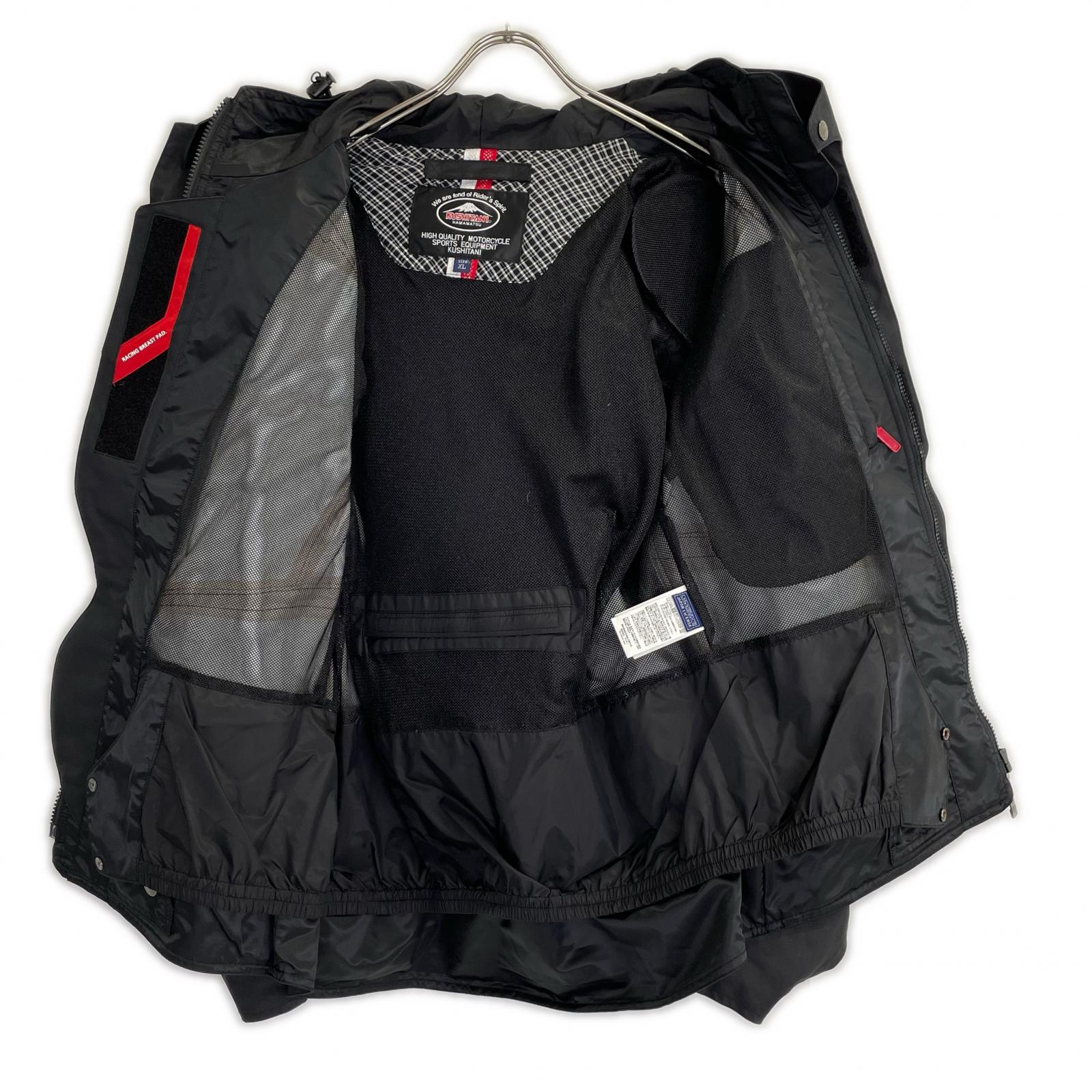 KUSHITANI クシタニ K-2815-2021-01 ブラック ALOFT HOODED JACKET アロフトフードジャケット ジャケット