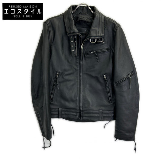Liugoo Leathers CWP-02 Black Label Cowhide Leather Jacket S Men's