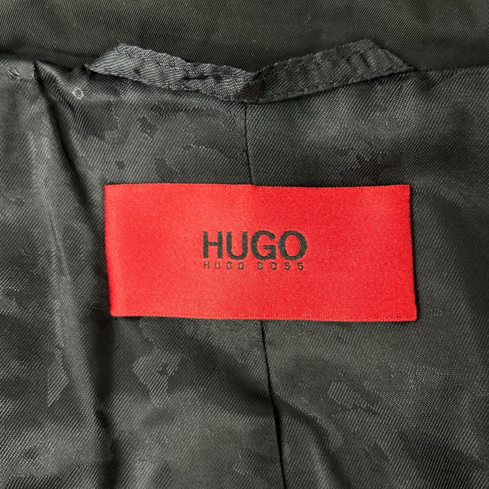 HUGOBOSS ヒューゴボス 10137597 ネイビー ジップアップコート ジャケット