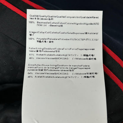 HUGOBOSS ヒューゴボス 10137597 ネイビー ジップアップコート ジャケット