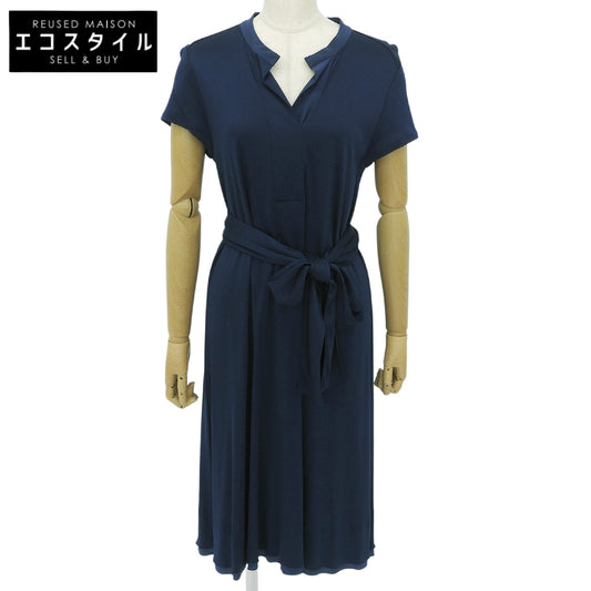 Excellent Condition Rayon Dress Women's Navy M S3633060532 Dress M Women's