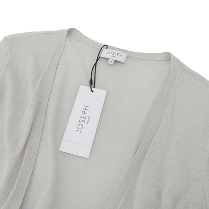 Like New Long Cardigan Linen Top Women's Light Gray M 6908982 Top M Women's