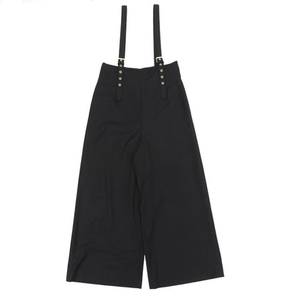 High-Waisted Women's Black Jumpsuit 36 55R80-822-09 Overalls All-in-one 36 Women's