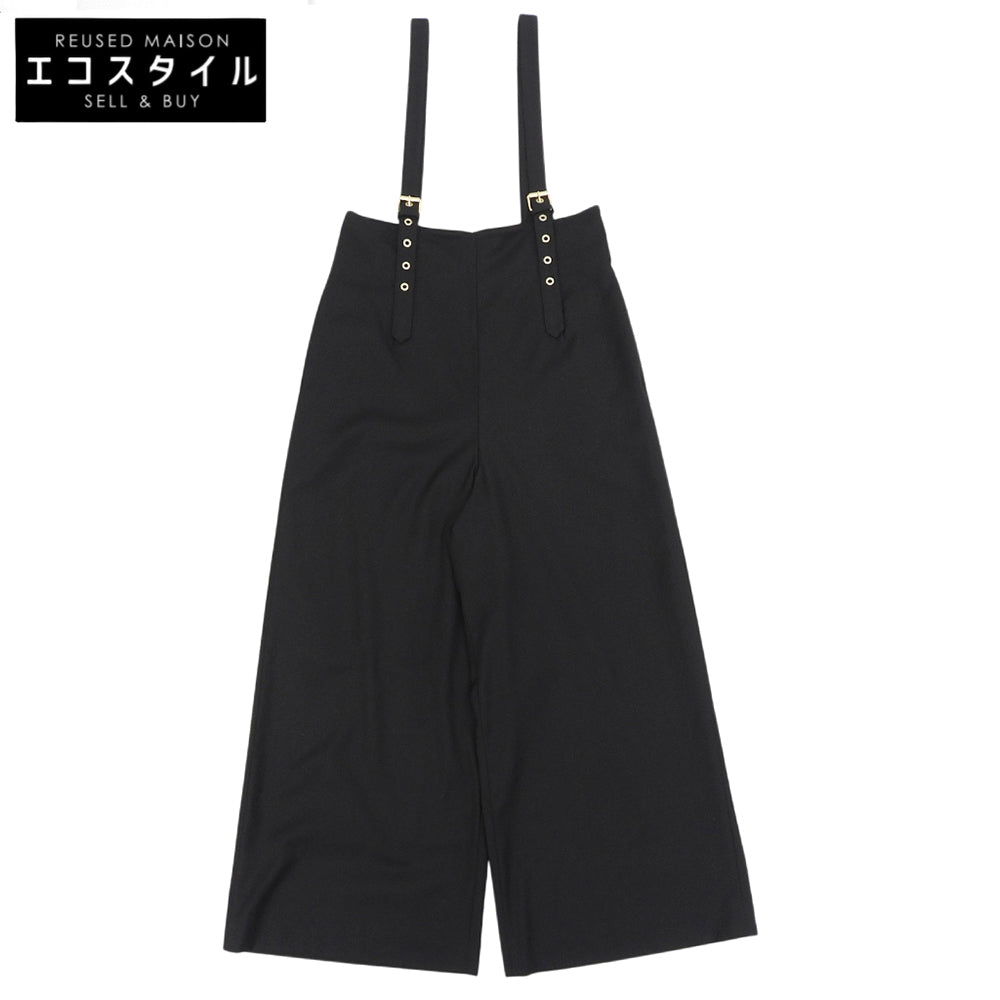 High-Waisted Women's Black Jumpsuit 36 55R80-822-09 Overalls All-in-one 36 Women's