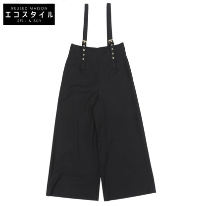High-Waisted Women's Black Jumpsuit 36 55R80-822-09 Overalls All-in-one 36 Women's