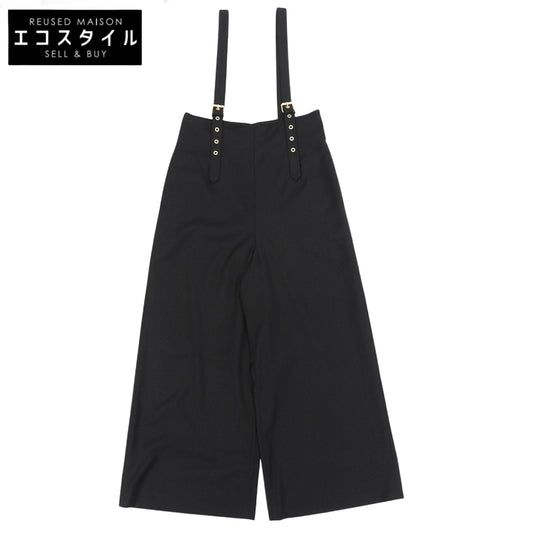 High-Waisted Women's Black Jumpsuit 36 55R80-822-09 Overalls All-in-one 36 Women's