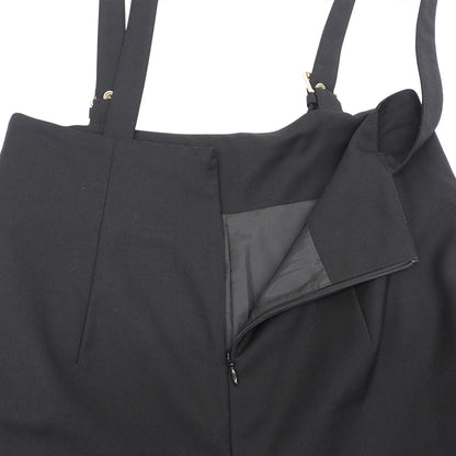 High-Waisted Women's Black Jumpsuit 36 55R80-822-09 Overalls All-in-one 36 Women's