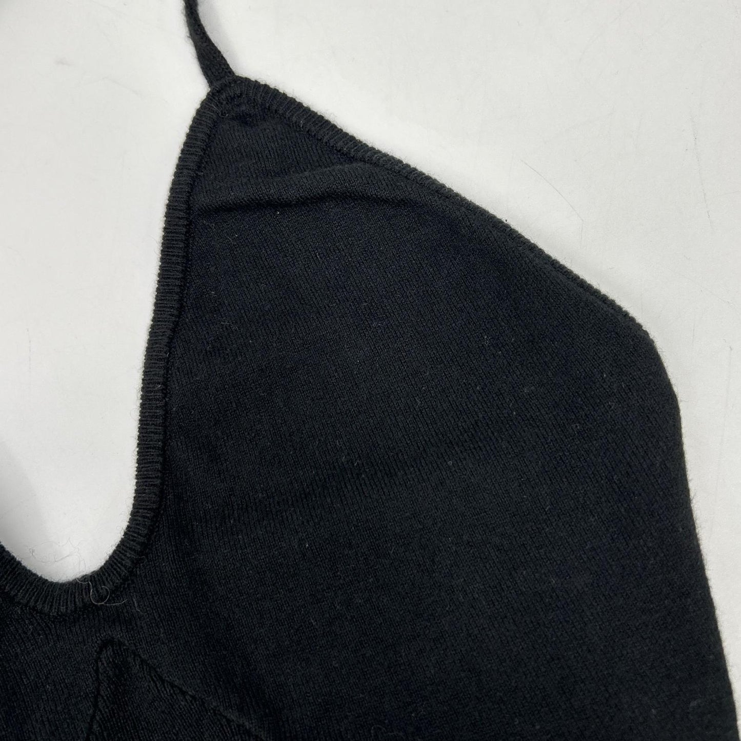 EXTREME CASHMERE 极致羊绒 24年 黑色 羊毛混纺 吊带背心 露肩背心 上衣
