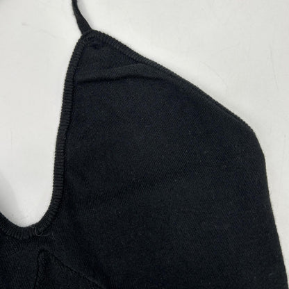 EXTREME CASHMERE 极致羊绒 24年 黑色 羊毛混纺 吊带背心 露肩背心 上衣