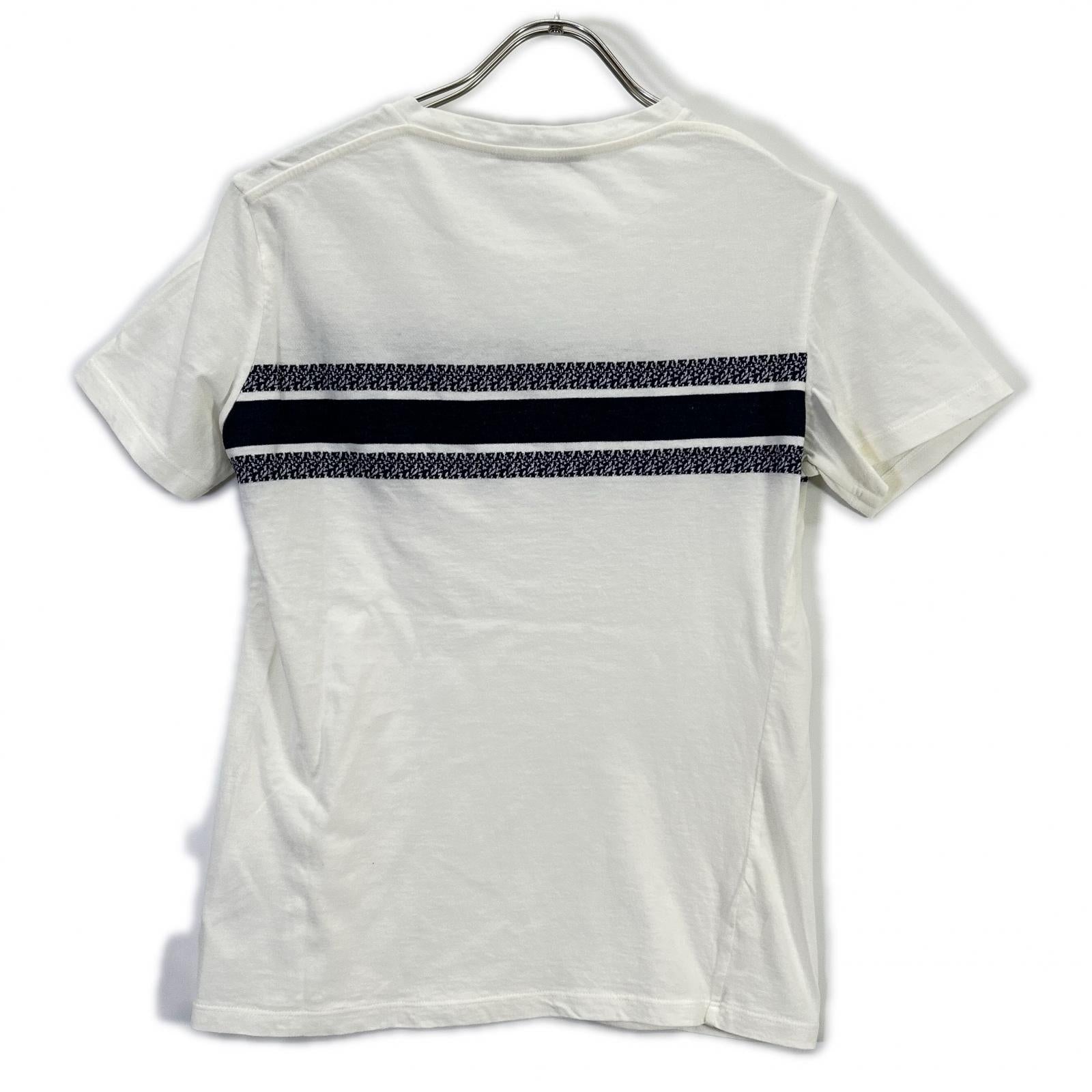 Christian Dior 【Domestic Regular】143T04A4043 Signature Band Logo T-shirt Tops
