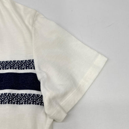 Christian Dior クリスチャンディオール 【国内正規】143T04A4043 シグネチャーバンドロゴTシャツ トップス