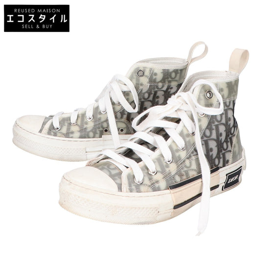 DIOR ディオール B23 ｵﾌﾞﾘｰｸ ﾊｲﾄｯﾌﾟｽﾆｰｶｰ シューズ 37