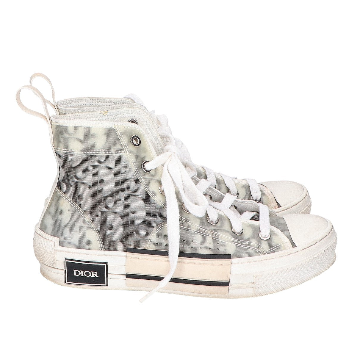 DIOR B23 Oblique High-Top Sneakers
