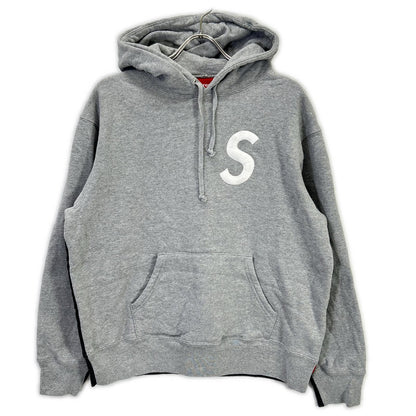 Supreme シュプリーム 21AW グレー S Logo Split Hooded Sweatshirt トップス