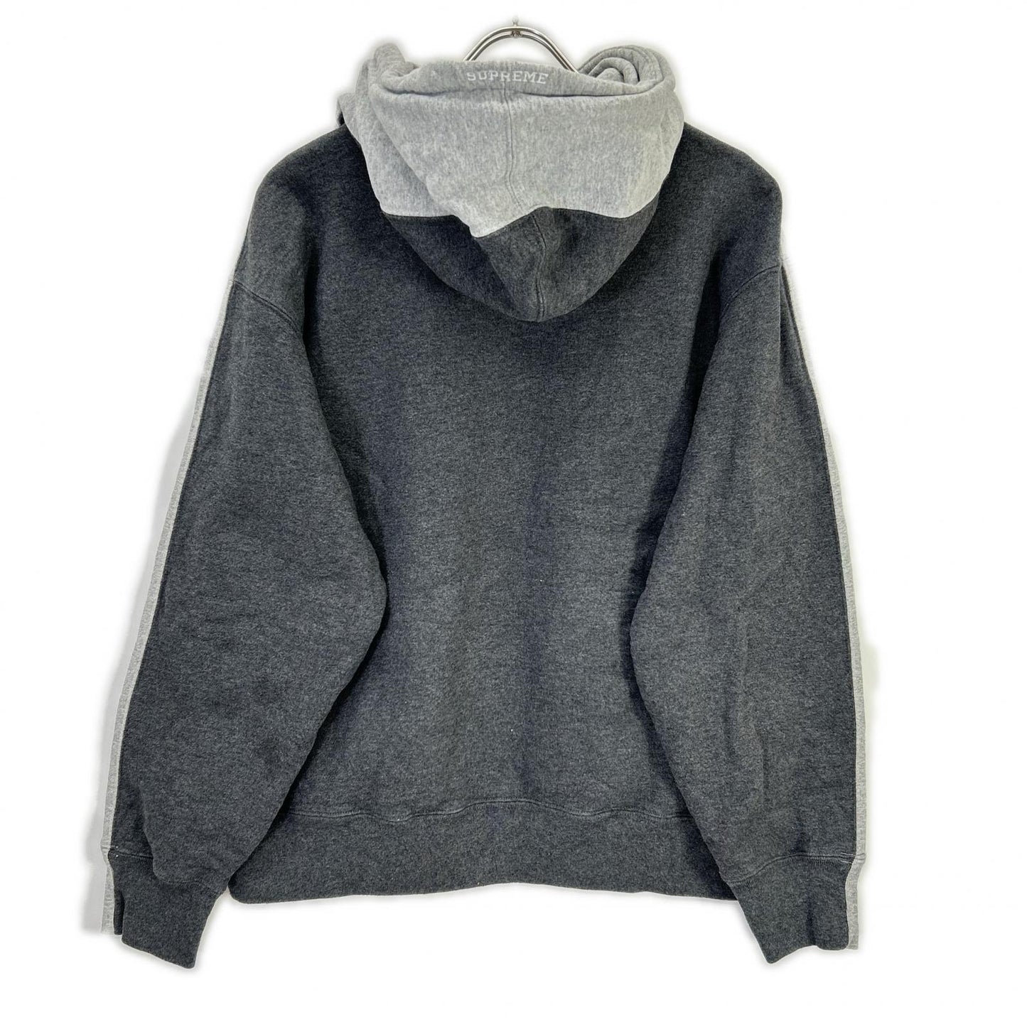 Supreme シュプリーム 21AW グレー S Logo Split Hooded Sweatshirt トップス