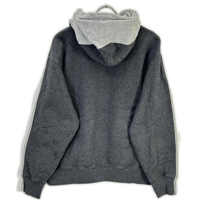 Supreme シュプリーム 21AW グレー S Logo Split Hooded Sweatshirt トップス