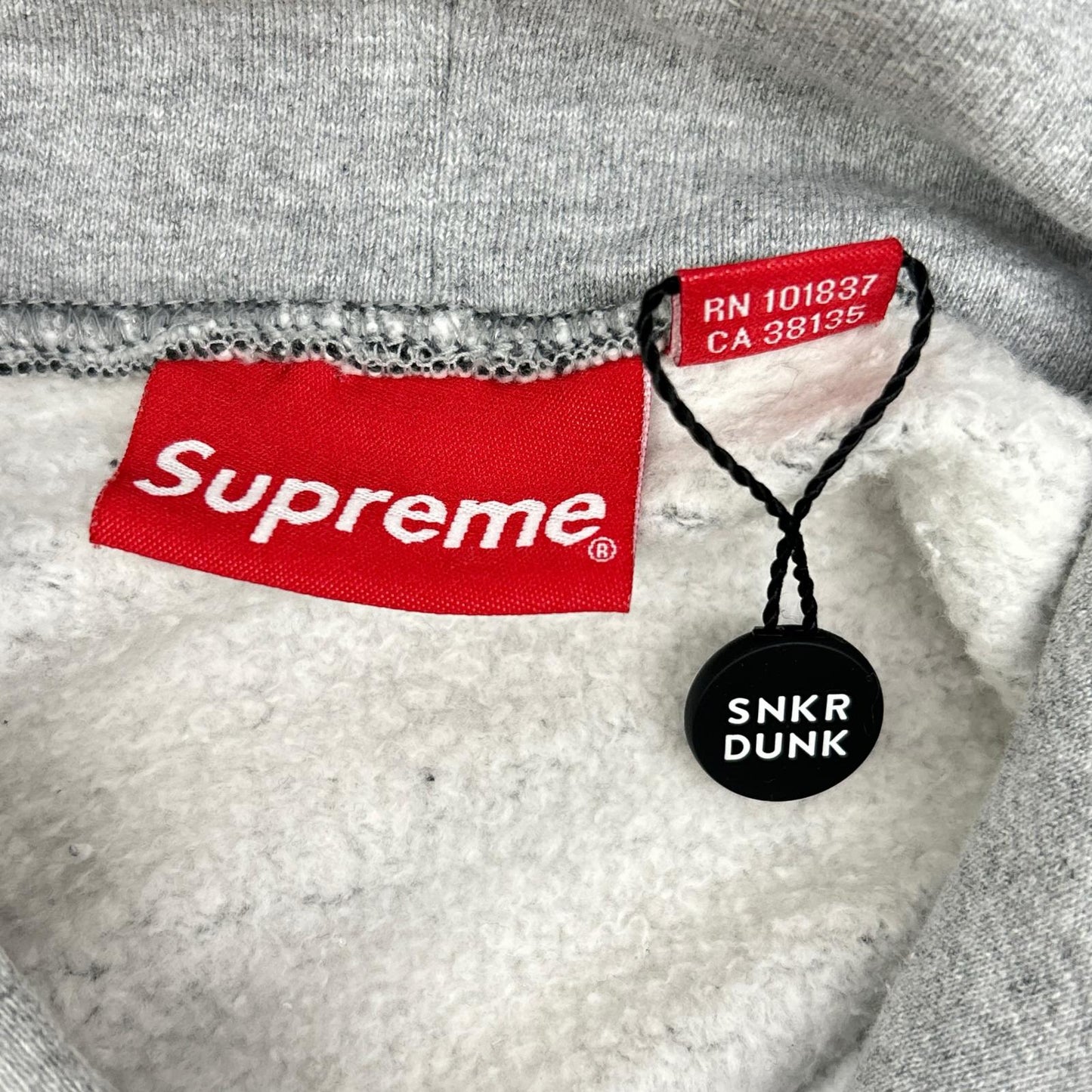 Supreme シュプリーム 21AW グレー S Logo Split Hooded Sweatshirt トップス