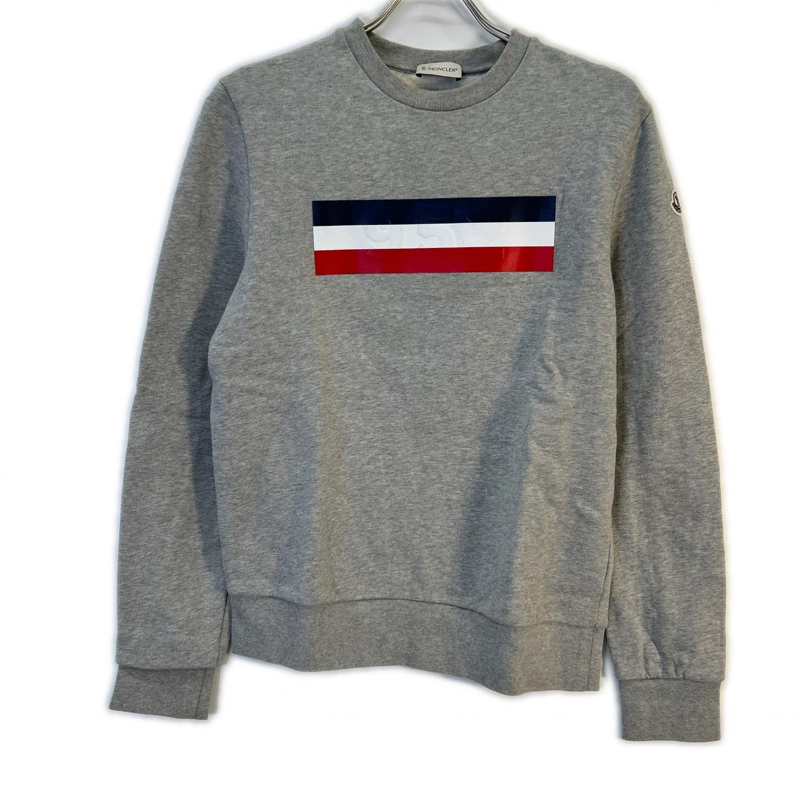 MONCLER 盟可睐 灰色 三色条纹 952 运动衫 上衣