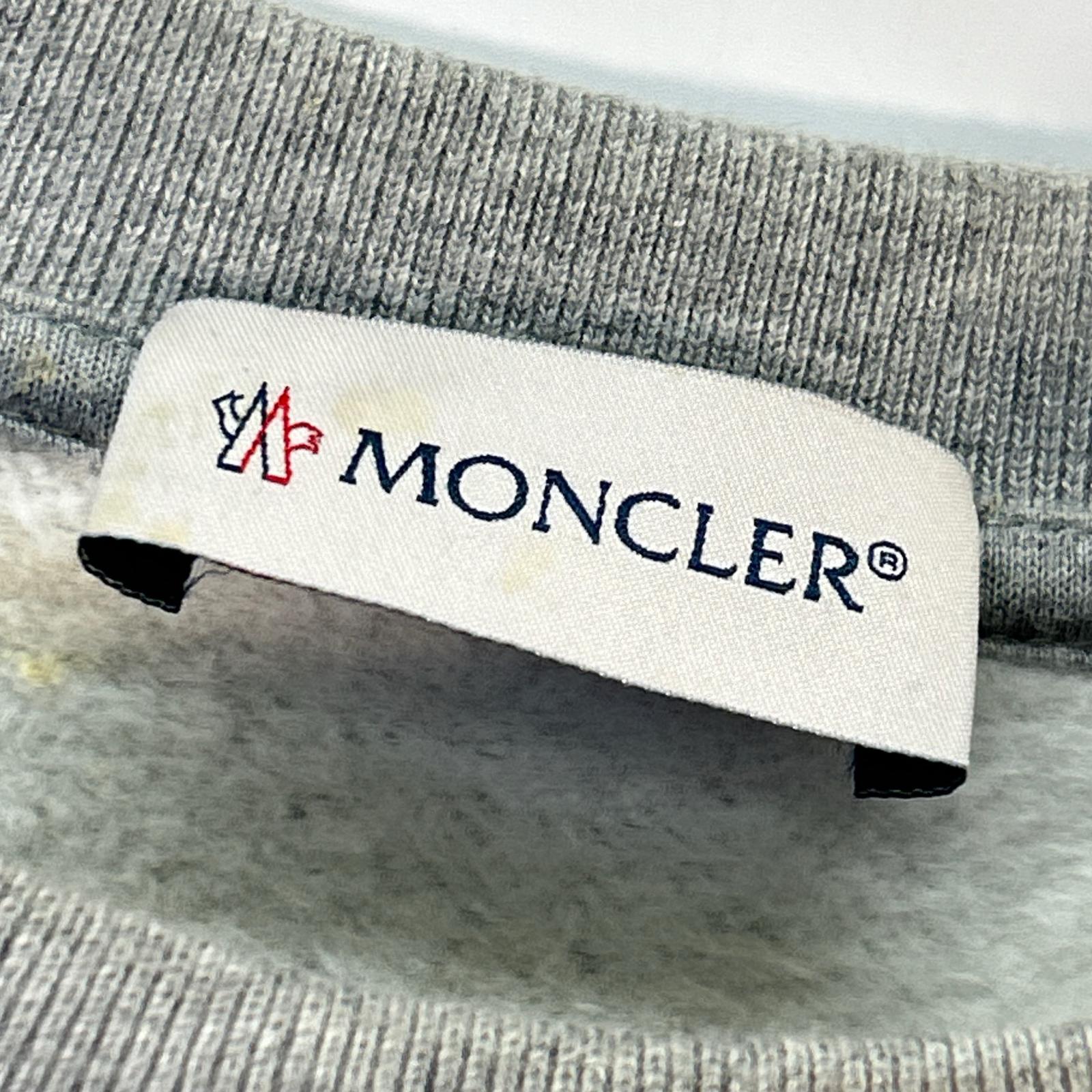 MONCLER 盟可睐 灰色 三色条纹 952 运动衫 上衣
