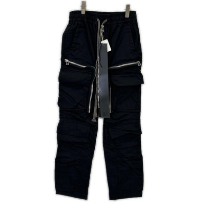 A.F ARTEFACT エーエフアーティファクト ag-6043 ブラック パンツ ZIP CARGO POCKET PANTS ボトムス