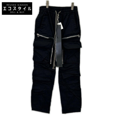 A.F ARTEFACT エーエフアーティファクト ag-6043 ブラック パンツ ZIP CARGO POCKET PANTS ボトムス