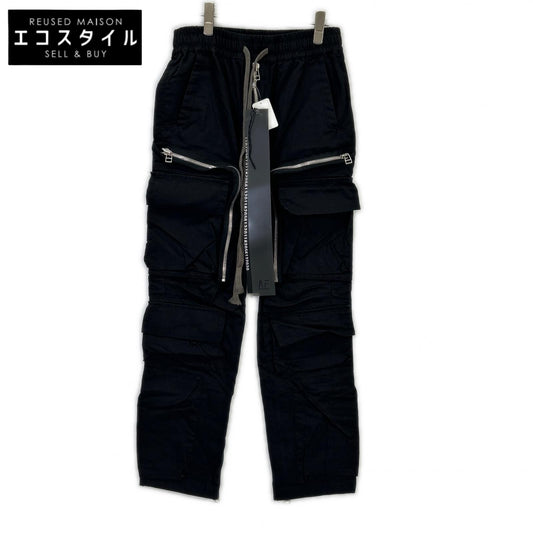 A.F ARTEFACT エーエフアーティファクト ag-6043 ブラック パンツ ZIP CARGO POCKET PANTS ボトムス