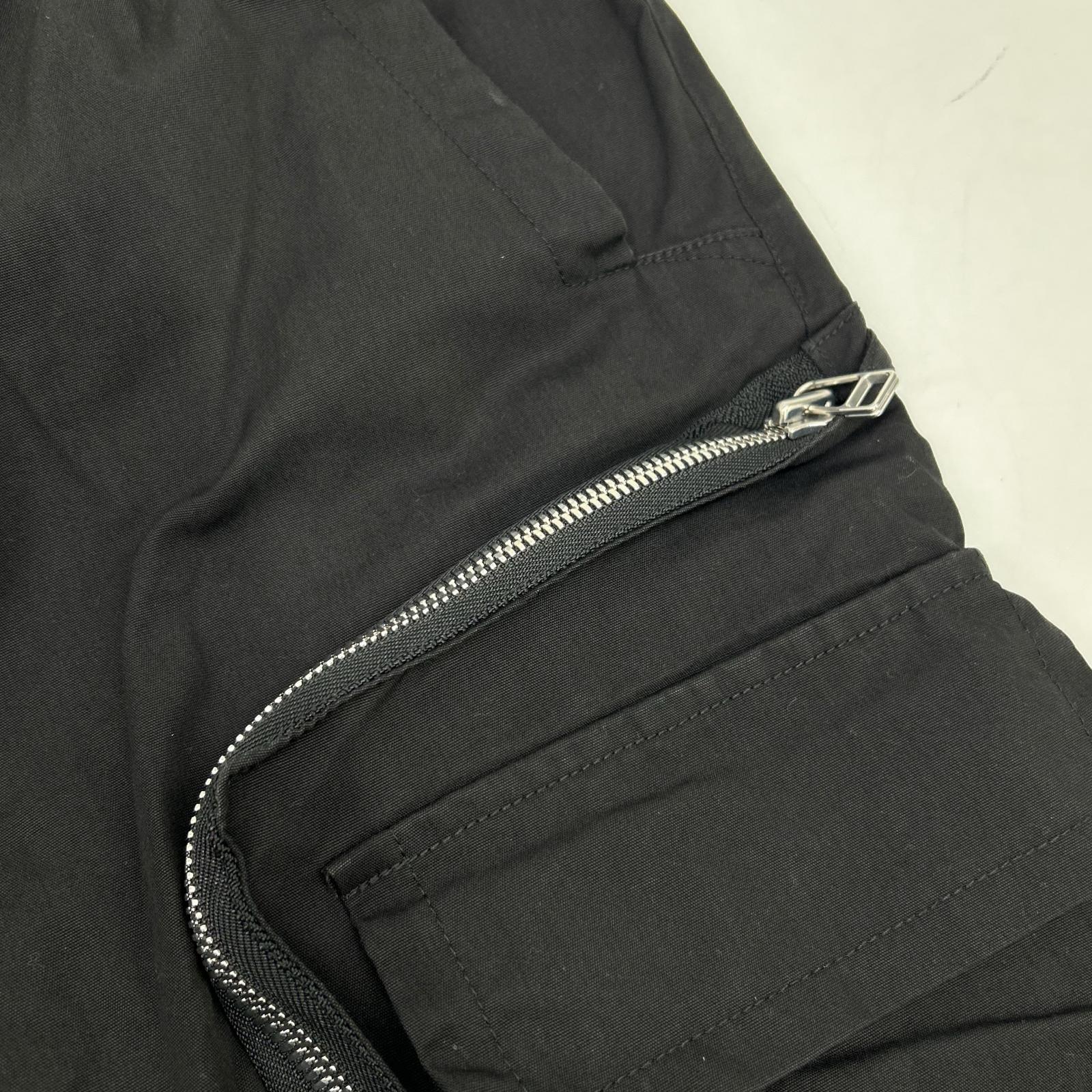 A.F ARTEFACT エーエフアーティファクト ag-6043 ブラック パンツ ZIP CARGO POCKET PANTS ボトムス