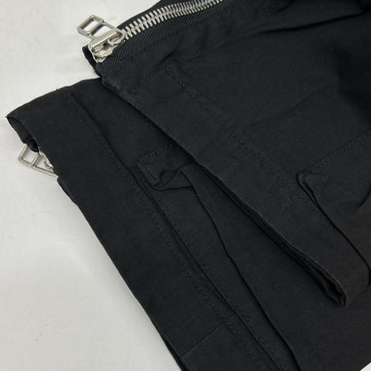 A.F ARTEFACT エーエフアーティファクト ag-6043 ブラック パンツ ZIP CARGO POCKET PANTS ボトムス