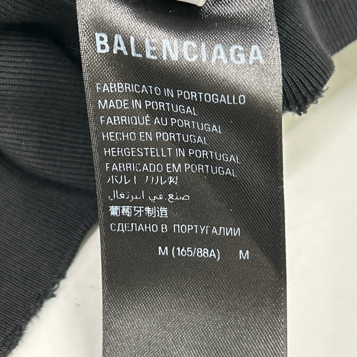 BALENCIAGA バレンシアガ 【国内正規/23年製】742603 TOVN7 BBプリント ダメージ加工 プルオーバー パーカー トップス